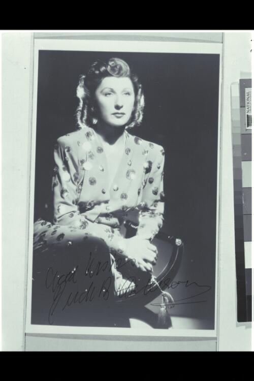 Portrait of Judith Anderson [picture]