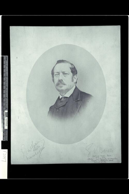 Portrait of Gustavus V. Brooke, ca. 1866 [picture] / John Eastham