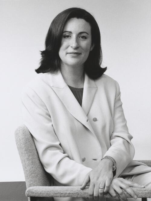 Portrait of Miranda Devine taken at the Constitutional Convention, Canberra, February 2-13, 1998 [picture] / Loui Seselja