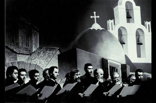 Orthodox Priests Choir, Orlteclare [?] Community Concert, Melbourne, '97 [picture] / Jacqueline Mitelman