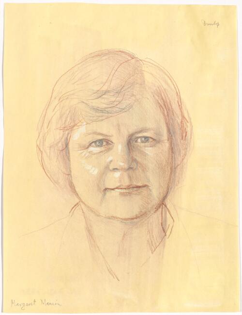 Portrait of Margaret Manion [picture] / Brian Dunlop