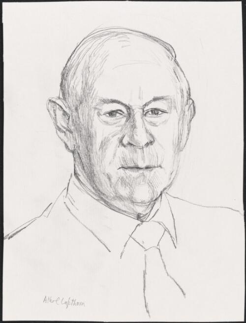 Portrait of Athol Lapthorn [picture] / Brian Dunlop
