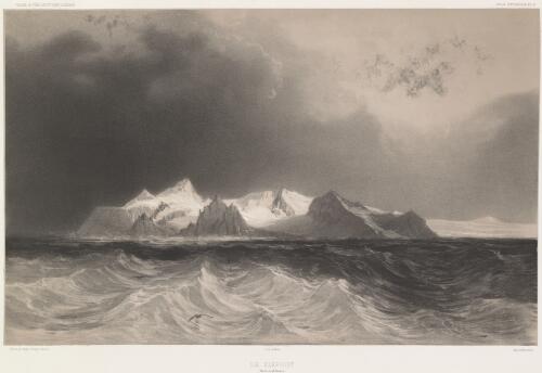 Île Éléphant, Îles New South Shetland [picture] / dessine par Goupil; lith. par Sabatier