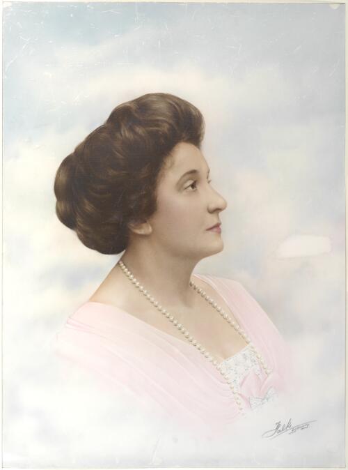 Portrait of Dame Nellie Melba [picture] / Walter H. Barnett