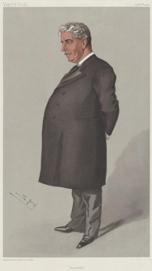 Australia [portrait of Sir Edmund Barton], 1 [picture] / Spy