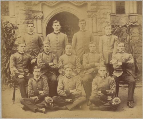 The [Ki]ng's School monitors, 1908 [picture]