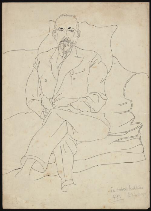 [Portrait of Sir Hubert Wilkins, explorer] [picture] / [Oriel Ross]