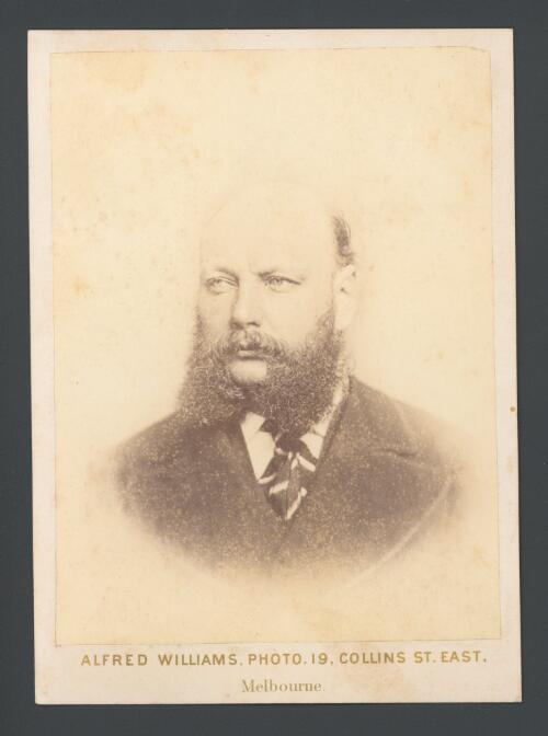 Portrait of William Arthur Callander A'Beckett, 1875 [picture] / Alfred Williams