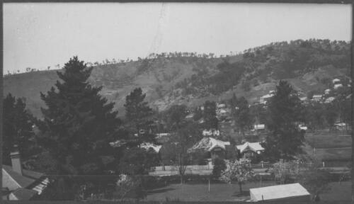 [View of Picton, New South Wales, looking east; part of Argyle Street in foreground, 192-] [picture]