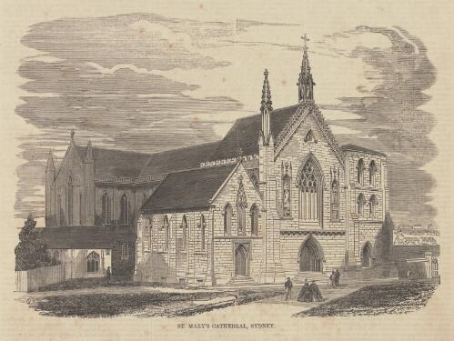 St. Mary's Cathedral, Sydney [1865] [picture] / Jackson, O.R.C