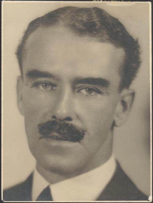 Portrait of Richard Gardiner Casey, M.H.R., Corio, (Victoria), 1938 [picture] / Herald Feature Service