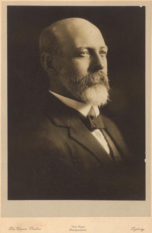 Portrait of Joseph Cook, Prime Minister of Australia 1913-14 [picture] / Crown Studios