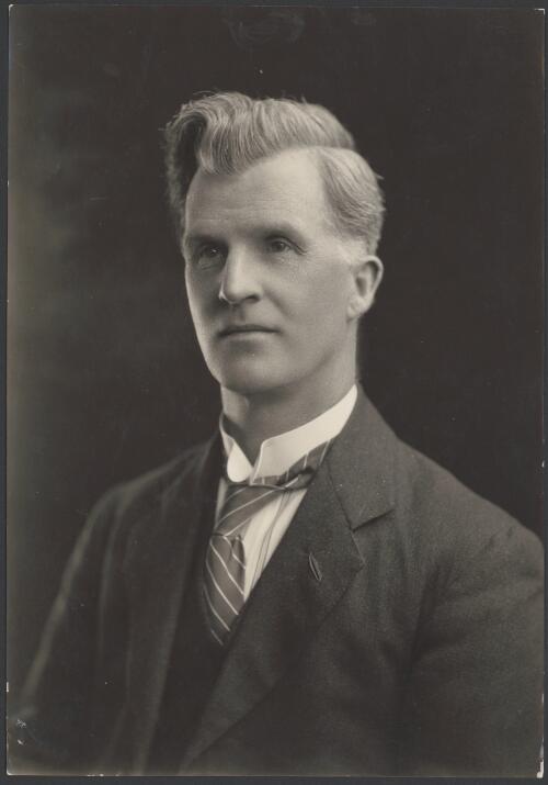 Portrait of J. H. Scullin [picture] / Johnstone, O'Shannessy & Falk