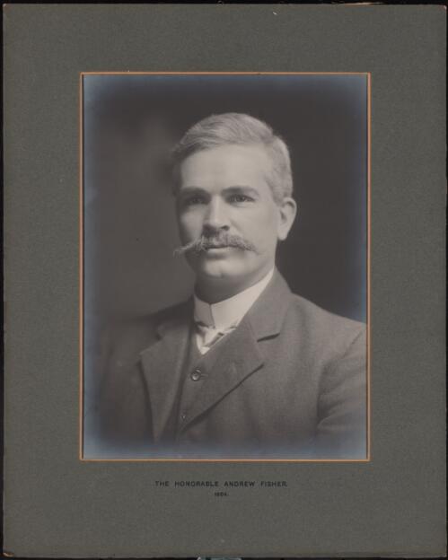 Portrait of the Honourable Andrew Fisher, 1904 [picture]