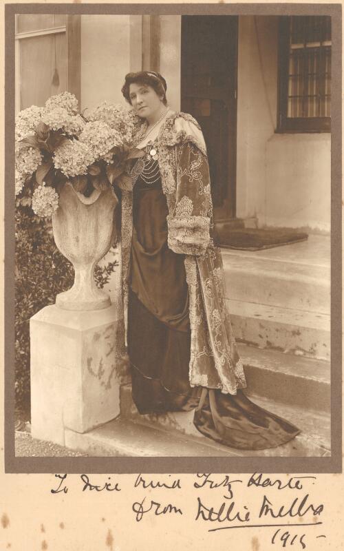 Portrait of Dame Nellie Melba [picture]