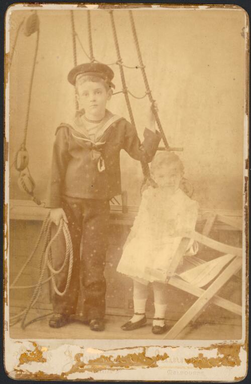 [The Earl of Hopetoun's children ?] [picture] / Johnstone O'Shannessy & Co