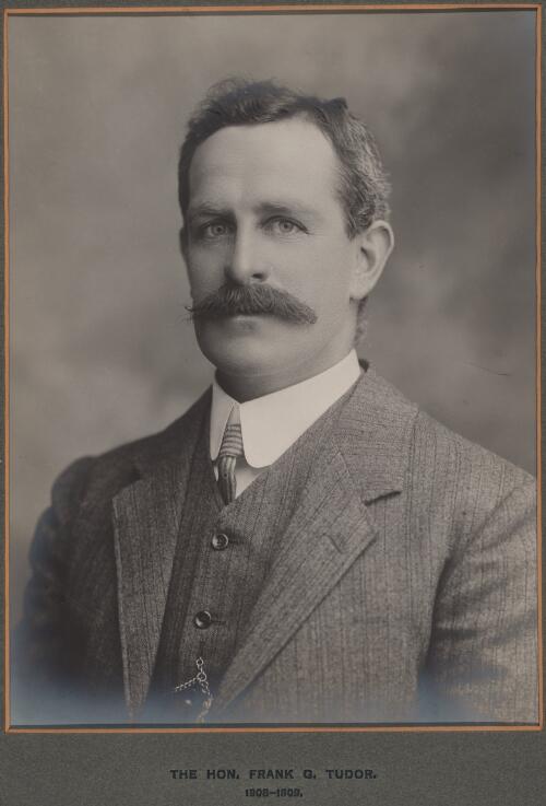 Portrait of the Hon. Frank G. Tudor [picture]