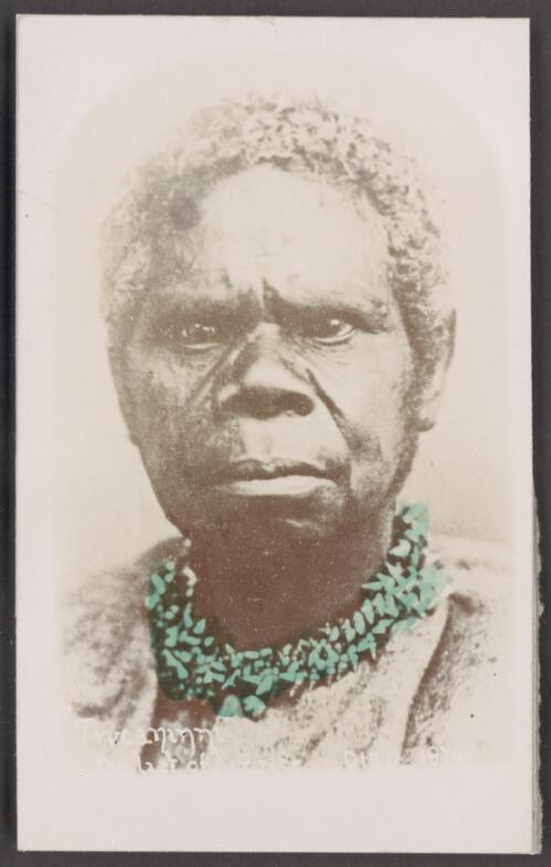 Portrait of Truganini [picture] / [C. A. Woolley]