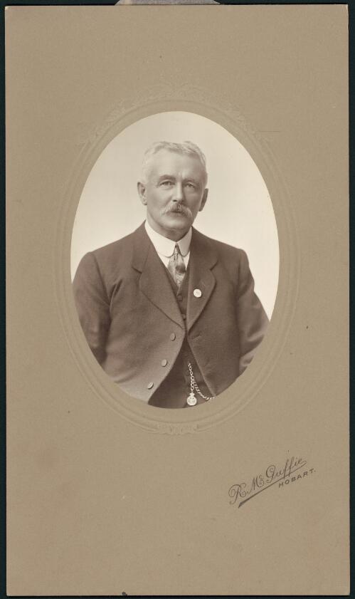 Portrait of E. Mulcahy [picture] / R. McGuffie