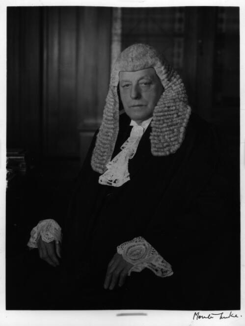 Portrait of the Hon. John Blyth Hayes, Tasmania, 1941 [picture] / Monte Luke