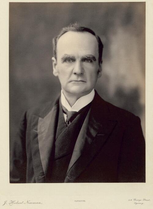 Portrait of the Hon. Charles Kinnaird Mackellar [picture] / J. Hubert Newman