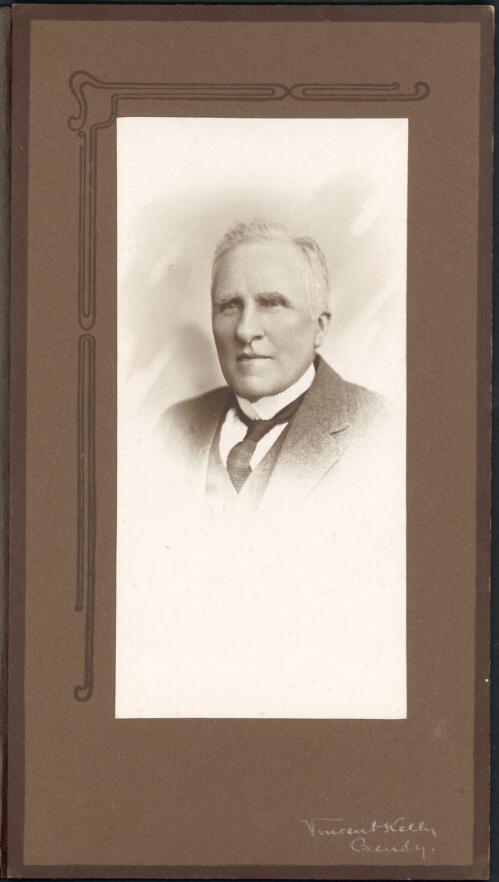Portrait of Sir John Quick, 1922 [picture] / Vincent Kelly