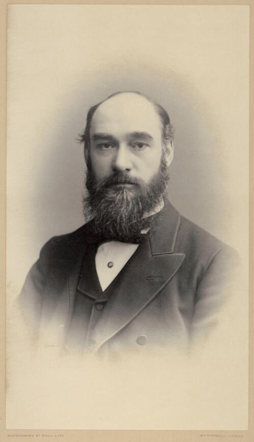 Portrait of E. A. Petherick, 1847-1917 [picture] / photographed by Maull & Fox