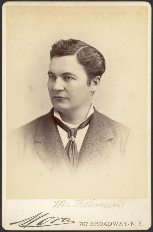 Portrait of J.C. Williamson [picture] / Mora