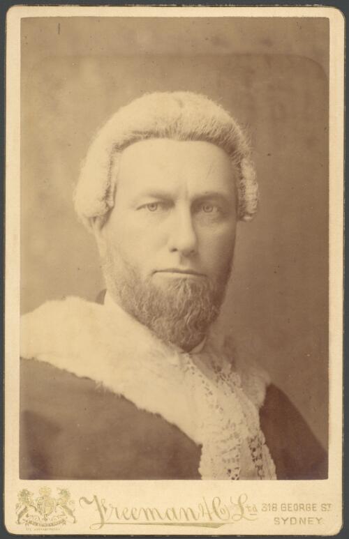 [Portrait of Sir William Charles Windeyer] [picture] / Freeman & Co