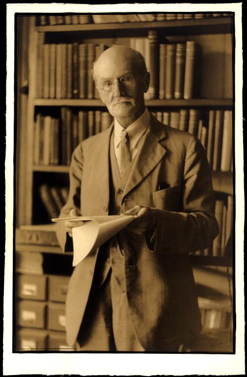 Portrait of Professor Gilbert Murray [picture] / H.J. Whitlock & Sons