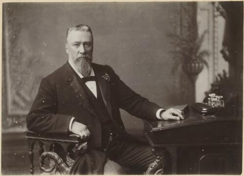 Portrait of Sir William Lyne, K.C.M.G., N.S.W. [picture] / Freeman & Co. Ltd