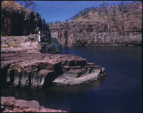 [River scene, Northern Territory, 7] [transparency] / [Frank Hurley]