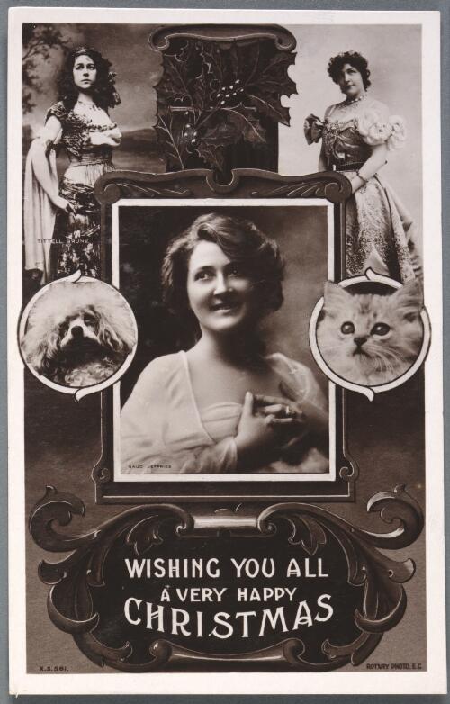 Wishing you all a very happy Christmas, Maud Jeffries [picture]
