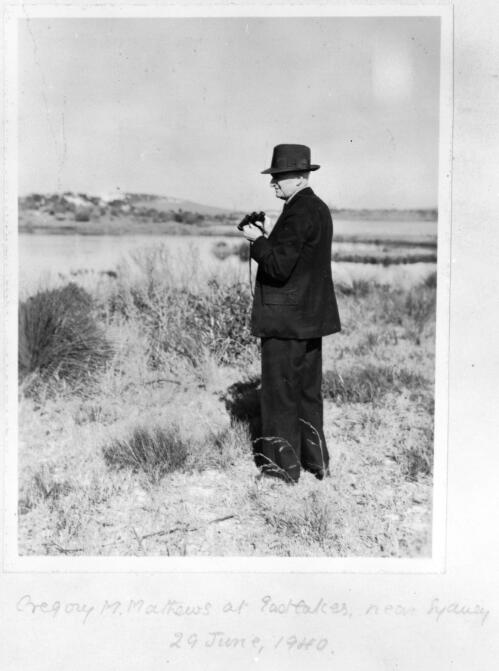 Gregory M. Mathews at Eastlakes near Sydney, 29 June 1940 [picture]