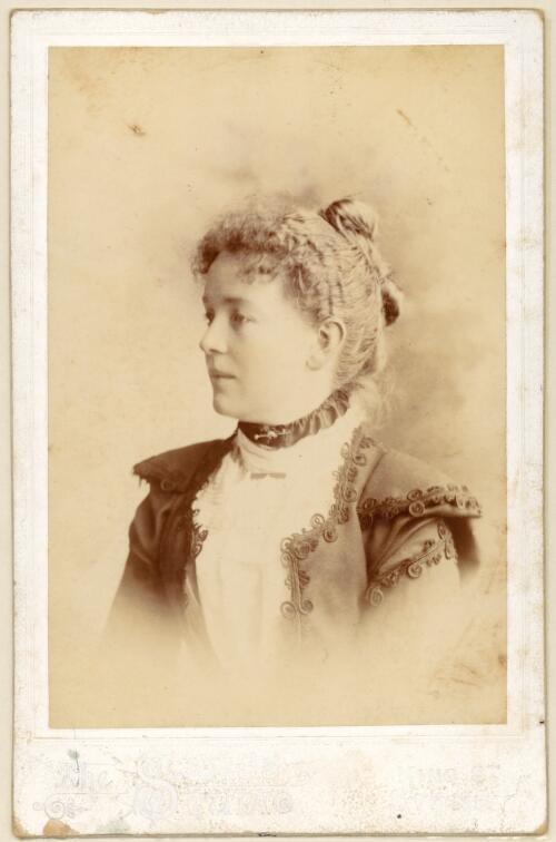 Portrait of Helen Coghlan, wife of Sir Timothy Augustine Coghlan [picture] / The Swiss Studio, Sydney