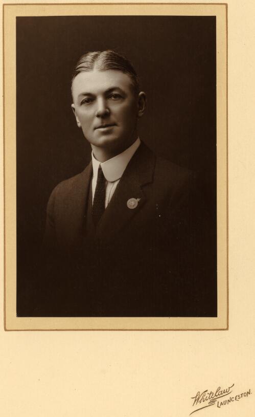 Portrait of Burford Sampson, Senate for Tasmania [picture] / Whitelaw, Launceston