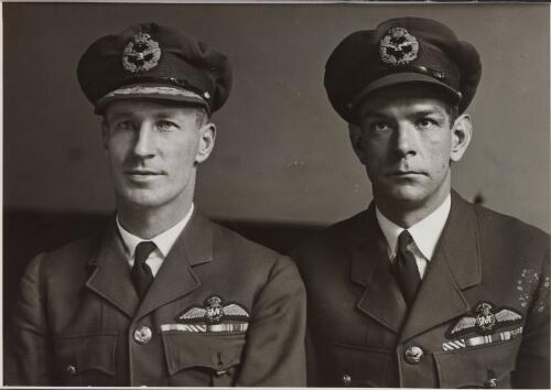 Charles Kingsford-Smith with Charles Ulm taken just after the Tran-Pacific flight, 1928 [picture]