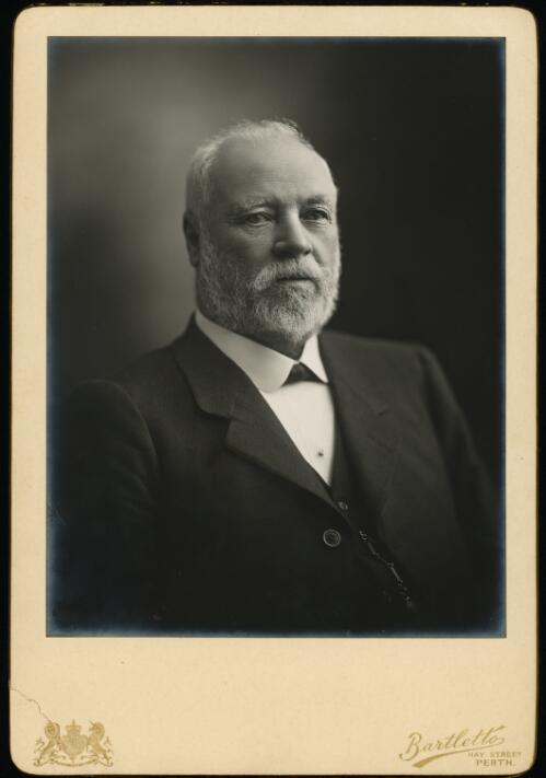 Portrait of the Honourable W.T. Loton, West Australian Federation leader [picture] / Bartletto
