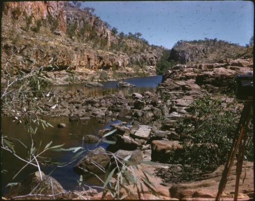 [River scene, Northern Territory, 8] [transparency] / [Frank Hurley]