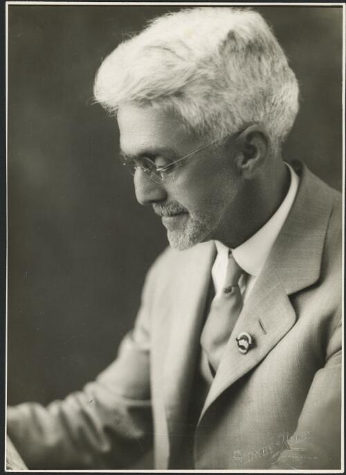 Portrait of Senator Joseph Silver Collings, Labor, Queensland, 13 December, 1935 [picture] / Sidney Riley