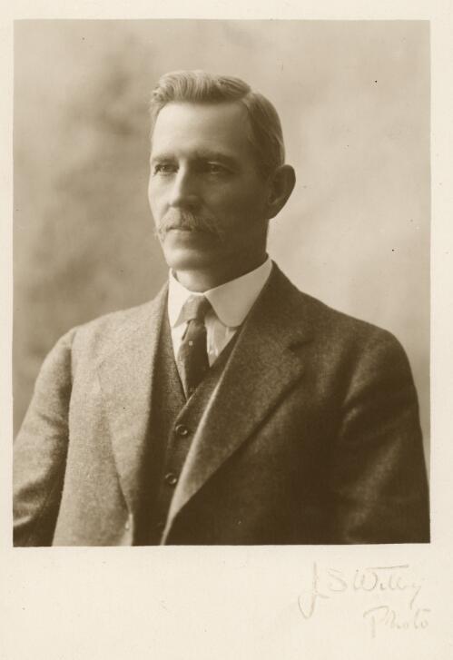 Portrait of Senator Crawford, Queensland [picture] / J.S. Wiley