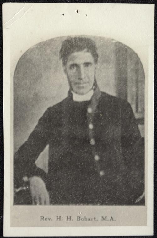 Portrait of Rev. H.H. Bobart, M.A. [picture]
