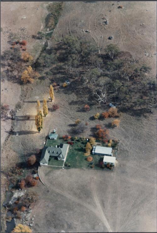 [Aerial view of Boot's property, Namadgi National Park, Australian Capital Territory, 1980] [picture] / Gabrielle Watt