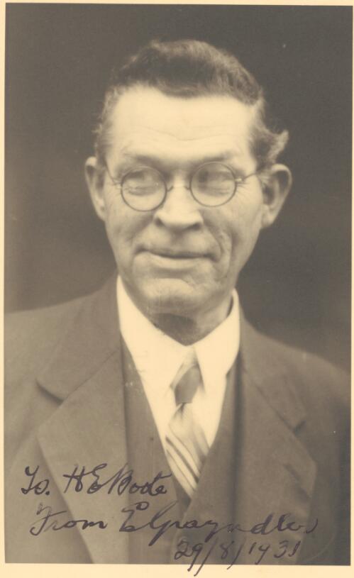 Portrait of E. Grayndler, 1931 [picture]