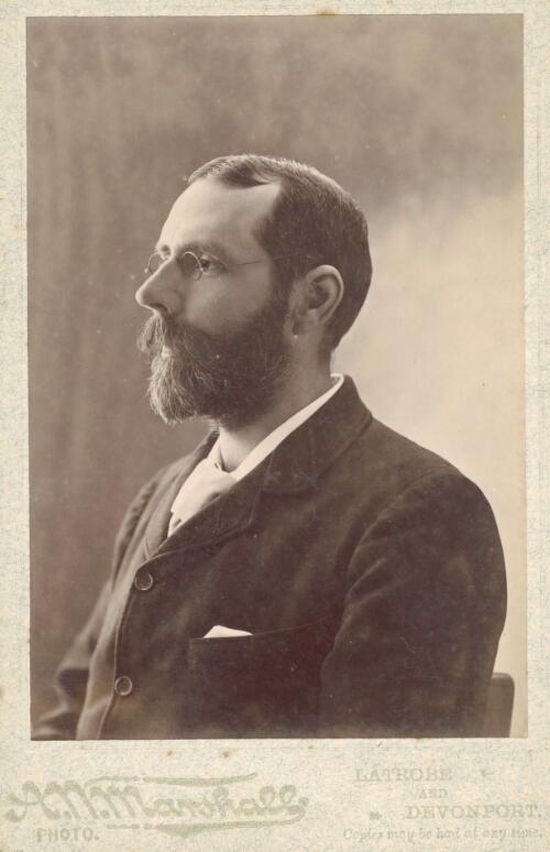 Portrait of James Hebblethwaite [picture] / A.W. Marshall