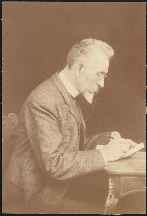 Portrait of Livingston Hopkins, "Hop" [of the] Bulletin [picture]