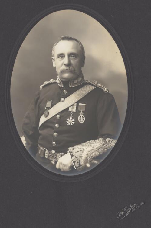Portrait of Colonel J.F.G. Foxton [picture] / P.C. Poulsen