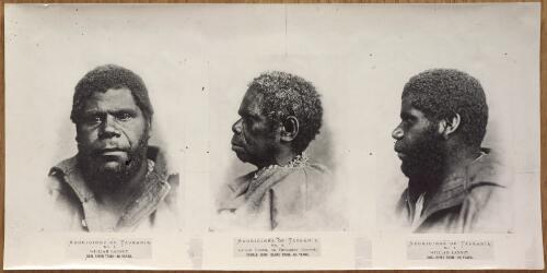 Aborigines of Tasmania, William Lanney, Coal River Tribe, 26 years; Lallah Rookh, or Truganini (Seaweed), female, Bruni Island Tribe, 65 years, [2] [picture]