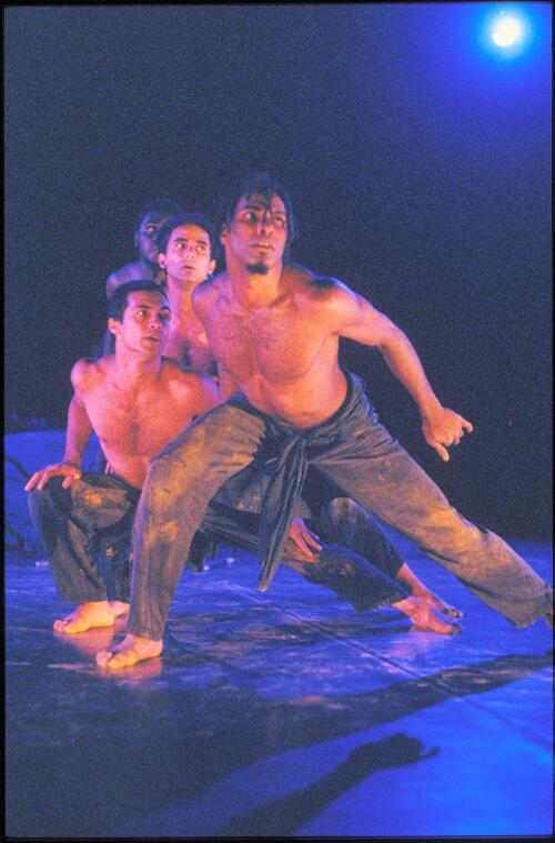 Bangarra Dance Theatre performance of 'Ochres', 1996 [picture] / Ashley de Prazer