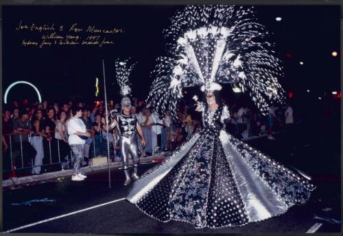 John English & Ron Muncaster, Sydney Gay & Lesbian Mardi Gras, 1997 [picture] / William Yang